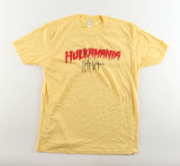 Hulk Hogan Signed WWE "Hulkamania" T-Shirt (Beckett) at PristineAuction.com