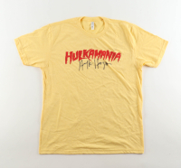 Hulk Hogan Signed WWE "Hulkamania" T-Shirt (Beckett) at PristineAuction.com