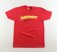 Hulk Hogan Signed WWE "Hulkamania" T-Shirt (Beckett) at PristineAuction.com