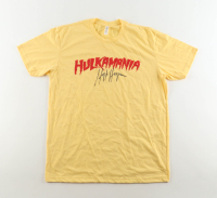 Hulk Hogan Signed WWE "Hulkamania" T-Shirt (Beckett) at PristineAuction.com