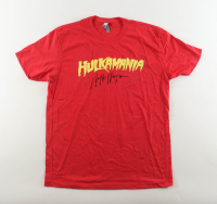 Hulk Hogan Signed WWE "Hulkamania" T-Shirt (Beckett) at PristineAuction.com