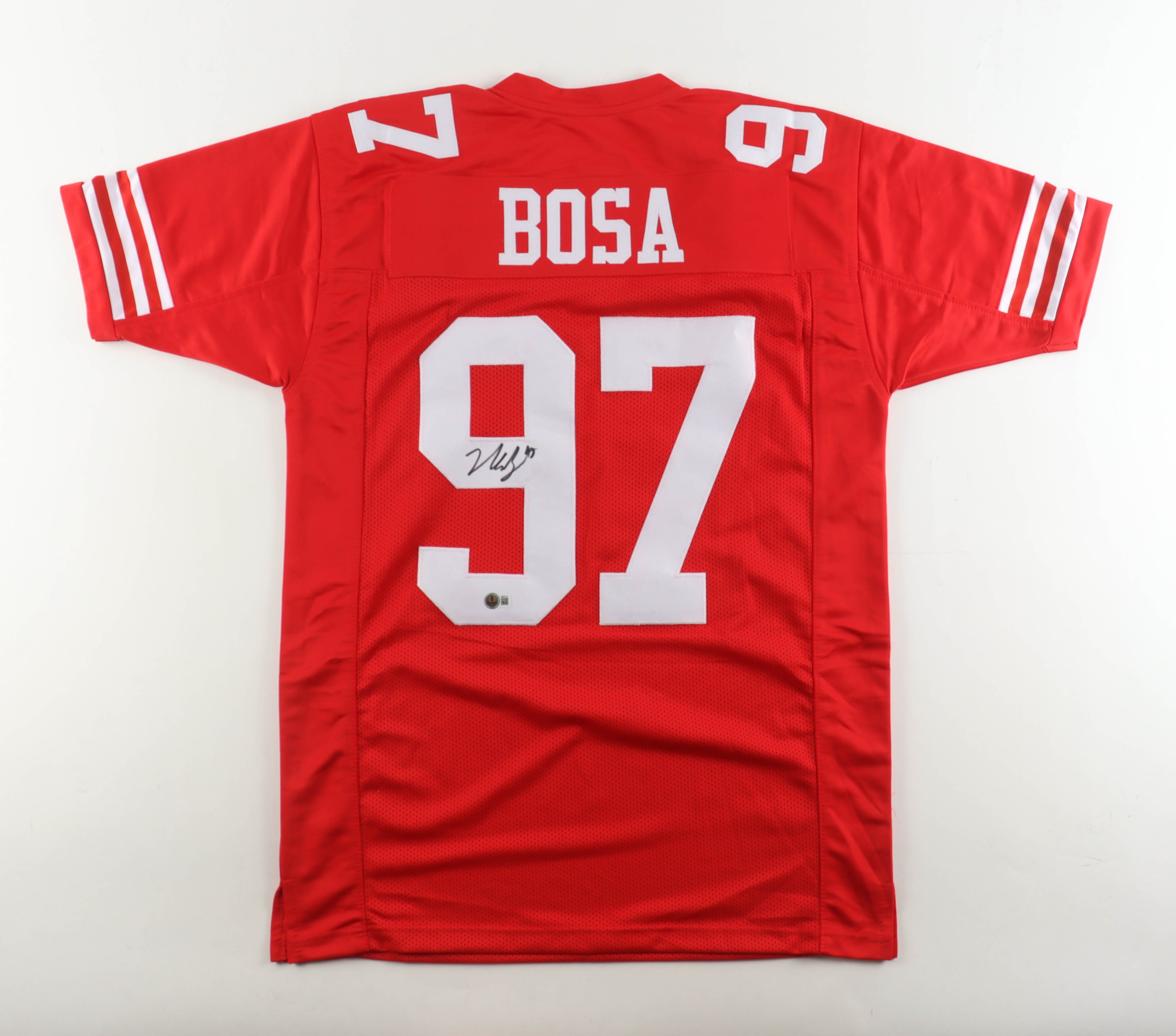 Nick Bosa Signed Jersey (Beckett) at PristineAuction.com Nick Bosa Signed Jersey (Beckett) at PristineAuction.com