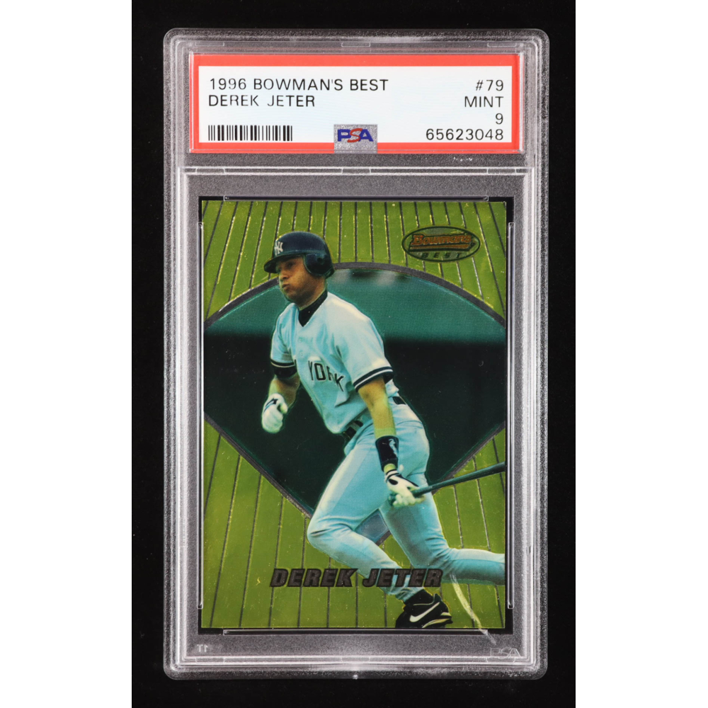 Derek Jeter 1996 Bowman's Best #79 RC (PSA 9) at PristineAuction.com