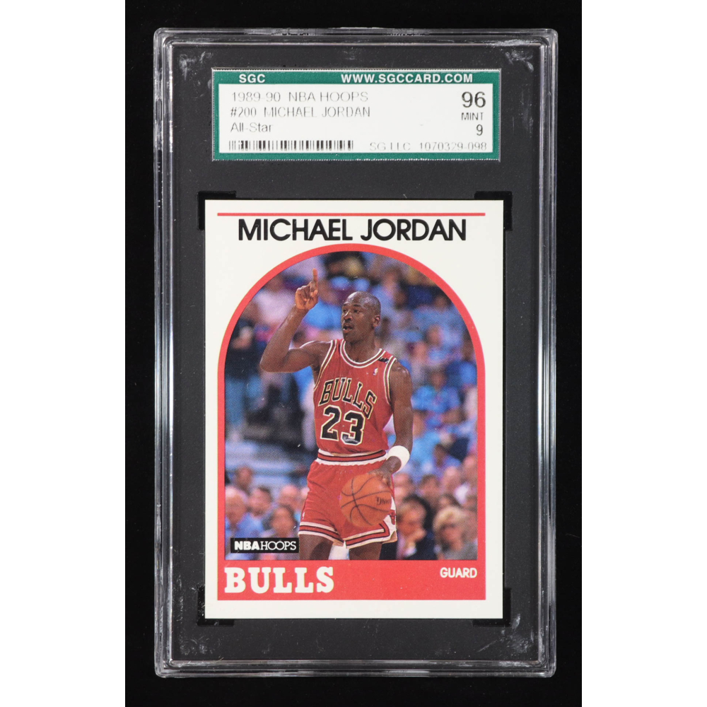 Michael Jordan 1989-90 Hoops #200 (SGC 9) at PristineAuction.com