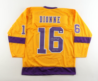 Marcel Dionne Signed Jersey Inscribed "HOF 92" (JSA) at PristineAuction.com
