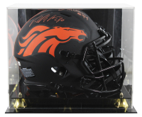 DeMarcus Ware & Von Miller Signed Broncos Full-Size Authentic On-Field Eclipse Alternate Speed Helmet with Display Case (Beckett) at PristineAuction.com