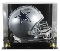 Emmitt Smith Signed Cowboys Full-Size VSR4 Helmet with Display Case (Beckett) at PristineAuction.com