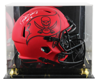 Ronde Barber Signed Buccaneers Full-Size Rave Alternate Speed Helmet Inscribed "HOF 2023" with Display Case (Beckett) at PristineAuction.com
