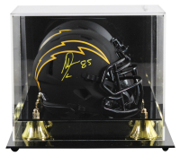 Antonio Gates Signed Chargers Eclipse Alternate Speed Mini Helmet with Display Case (Beckett) at PristineAuction.com