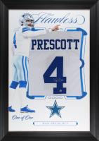 Dak Prescott Signed Custom Framed Jersey (Beckett) at PristineAuction.com