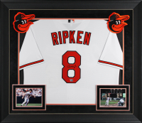 Cal Ripken Jr. Signed Orioles Custom Framed Nike Jersey (Fanatics) at PristineAuction.com