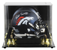 Patrick Surtain II Signed Broncos Speed Mini Helmet with Display Case (Beckett) at PristineAuction.com