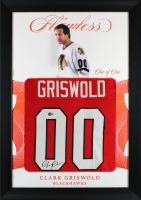 Chevy Chase Signed Custom Framed Jersey (Beckett) at PristineAuction.com