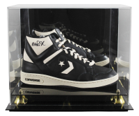 Magic Johnson Signed Converse Basketball Shoe with Display Case (Beckett) at PristineAuction.com