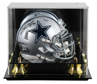 Zack Martin Signed Cowboys Speed Mini Helmet with Display Case (Beckett) at PristineAuction.com