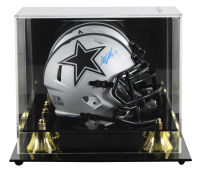 Micah Parsons Signed Cowboys Rave Alternate Speed Mini Helmet with Display Case (Fanatics) at PristineAuction.com