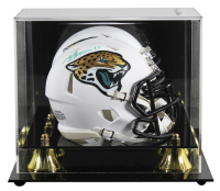Brian Thomas Jr. Signed Jaguars Alternate Speed Mini Helmet with Display Case (Fanatics) at PristineAuction.com