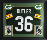 LeRoy Butler Signed Custom Framed Jersey (Beckett) at PristineAuction.com