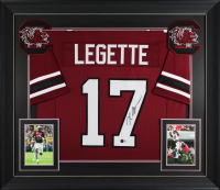 Xavier Legette Signed Custom Framed Jersey (Beckett) at PristineAuction.com