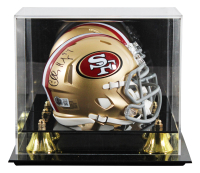 Charles Haley Signed 49ers Speed Mini Helmet with Display Case (Beckett) at PristineAuction.com