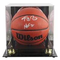 Kevin Garnett Signed NBA Basketball Inscribed "HOF 20" with Display Case (Beckett) at PristineAuction.com