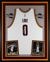 Kevin Love Signed Cavaliers Custom Framed Nike Authentic Jersey (UDA) at PristineAuction.com