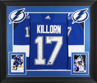Alex Killorn Signed Lightning Custom Framed Adidas Authentic Jersey (Beckett) at PristineAuction.com