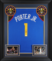 Michael Porter Jr. Signed Custom Framed Jersey (JSA) at PristineAuction.com
