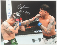 Brandon Royval Signed UFC 8x10 Photo Inscribed "Raw Dawg" (JSA) at PristineAuction.com