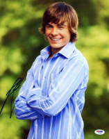 Zach Efron Signed 11x14 Photo (PSA) at PristineAuction.com