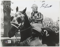 Ron Turcotte Signed 8x10 Photo (Beckett) at PristineAuction.com