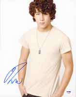 Nick Jonas Signed 11x14 Photo (PSA) at PristineAuction.com