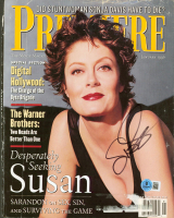 Susan Sarandon Signed 1996 "Premiere" Magazine Cover (Beckett) at PristineAuction.com