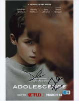 Stephen Graham & Jack Thorne Signed "Adolescence" 11x14 Photo (Beckett) at PristineAuction.com