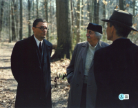 James Urbaniak Signed "Oppenheimer" 11x14 Photo (Beckett) at PristineAuction.com