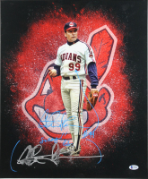 Charlie Sheen Twice-Signed "Major League" 16x20 Photo Inscribed "Sorry" (Beckett) at PristineAuction.com