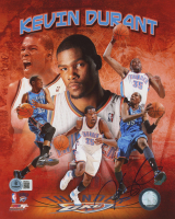 Kevin Durant Signed Thunder 8x10 Photo (Beckett) at PristineAuction.com