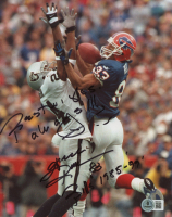 Andre Reed Signed Bills 8x10 Photo Inscribed "Best Wishes Always!!" & "Bills 1985-99" (Beckett) at PristineAuction.com