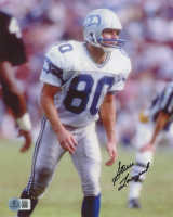 Steve Largent Signed Seahawks 8x10 Photo (Beckett) at PristineAuction.com