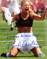 Brandi Chastain Signed Team USA 8x10 Photo Inscribed "Dreams Do Come True!" & "6 USA" (Beckett) at PristineAuction.com