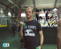 Simon Pegg Signed "Inheritance" 8x10 Photo Inscribed "Love From" (Beckett) at PristineAuction.com