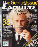 Will Ferrell Signed 2003 "Esquire" Magazine Cover Page Inscribed "Best Wishes" (Beckett) at PristineAuction.com