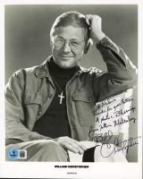 William Christopher Signed "M*A*S*H" 8x10 Photo Inscribed "Thanks For Your Letter & Photos" & "Blessings From Father Mulcahy" (Beckett) at PristineAuction.com