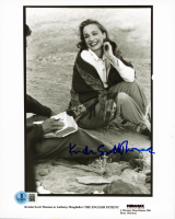 Kristin Scott Thomas Signed "The English Patient" 8x10 Photo (Beckett) at PristineAuction.com