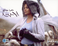 Angelina Jolie Signed "Lara Croft: Tomb Raider" 8x10 Photo Inscribed "With Love" (Beckett) at PristineAuction.com