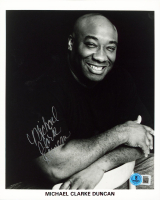 Michael Clarke Duncan Signed 8x10 Photo (Beckett) at PristineAuction.com