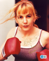 Renee O'Connor Signed 8x10 Photo Inscribed "Rock On Cheers" (Beckett) at PristineAuction.com