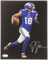 Justin Jefferson Signed Vikings 8x10 Photo (JSA) at PristineAuction.com