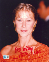 Helen Mirren Signed 8x10 Photo Inscribed "Best Wishes" (Beckett) at PristineAuction.com