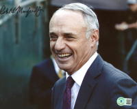 Robert Manfred Jr. Signed 8x10 Photo (Beckett) at PristineAuction.com